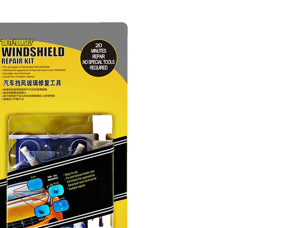 Portable Windshield Repair Kit