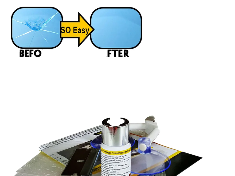 Quick-Fix Windshield Repair Kit